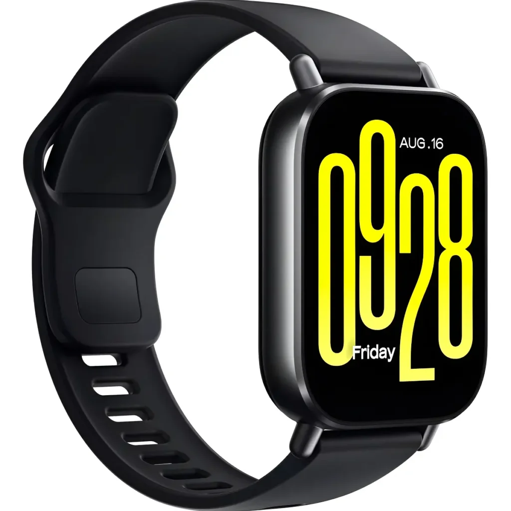 Smartwatch Redmi Watch 5 Active com pulseira preta